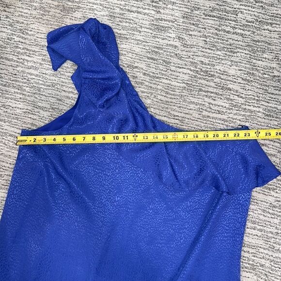 NWT Anthropologie Ruffled One-Shoulder Mini Dress Size 20W - Picture 7 of 12